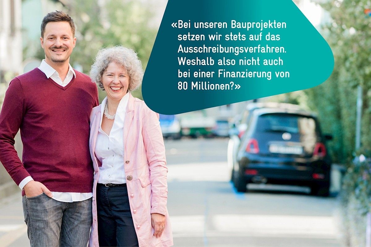 Bei unseren Bauprojekten setzen wir stets auf das Ausschreibungsverfahren.